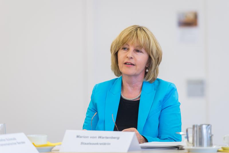 Staatssekretärin Marianne von Wartenberg, Kultusministerium Baden-Württemberg