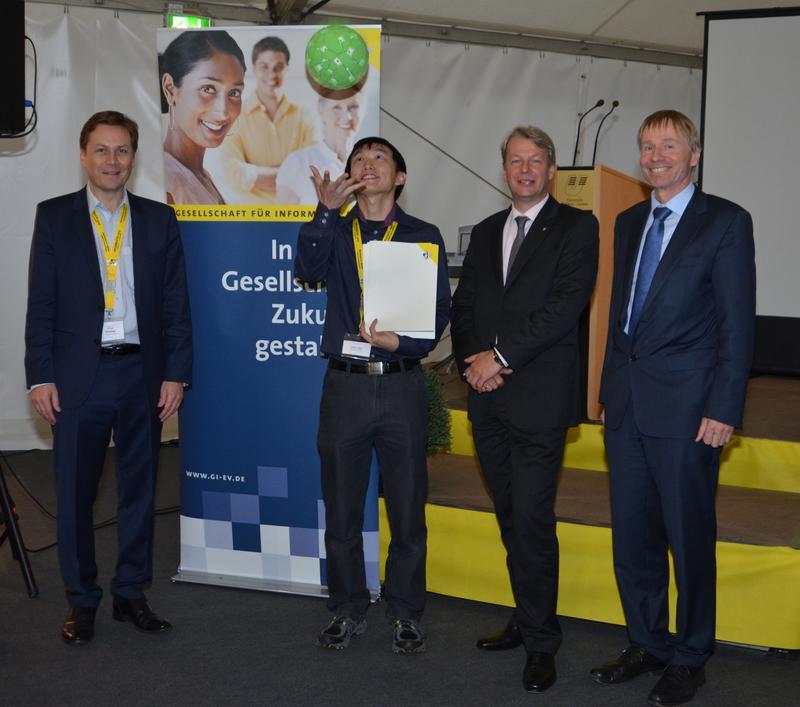 Auszeichnung der Panoramawurfkamera mit dem GI-Innovationspreis