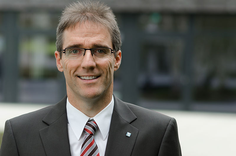 Sicherung der Studienqualität, Ausbau der Forschung und Entwicklung: Prof. Saxler freut sich auf seine neuen Aufgaben