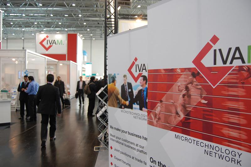 The joint pavilion of the IVAM Microtechnology Network “High-tech for Medical Devices”
