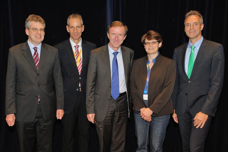 v.l.n.r. Prof. Kribben, Prof. Alscher, Prof. Floege, Prof. Amann, Dr. Weinreich