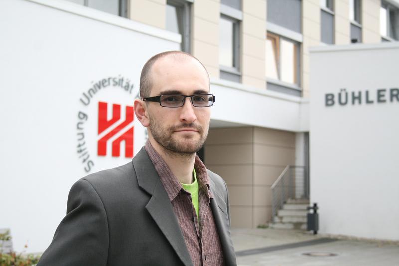 Joseph Couve de Murville im Oktober 2013 auf dem Sprachen-Campus der Uni Hildesheim (Bühler-Campus).