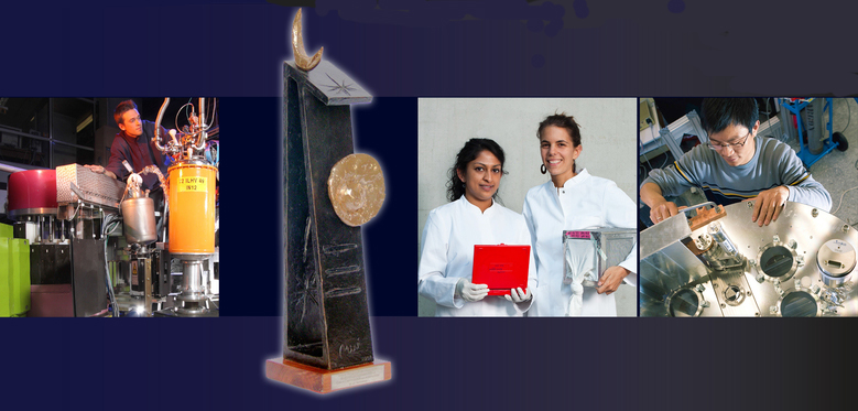 The Max Planck Society is being honoured with the Prince of Asturias Award in the category International Cooperation. The sculpture is based on a draft by the artist Joan Miró.