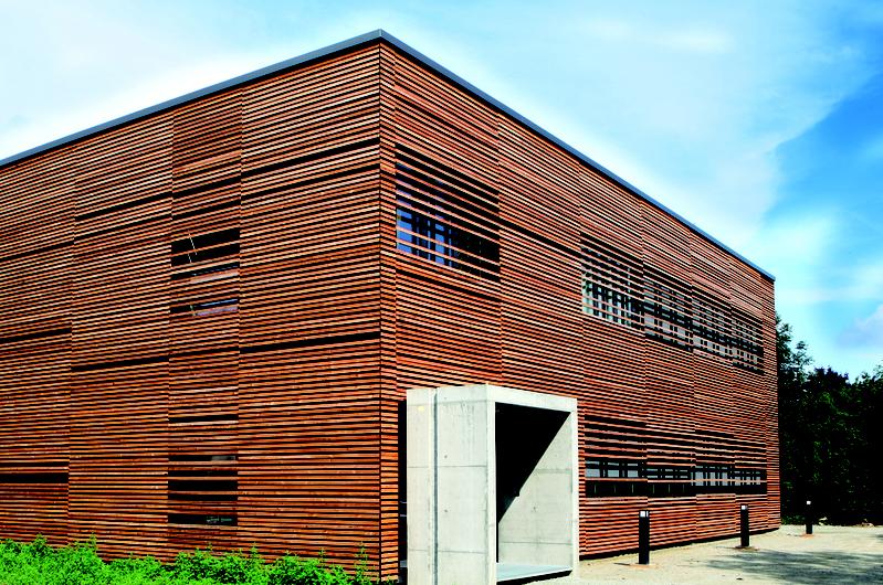 Laborgebäude der Fraunhofer-Projektgruppe BioCat in Straubing.