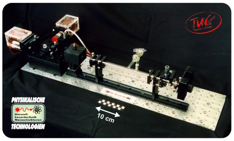 Abb. 1: Das MIR-Laserspektrometer.