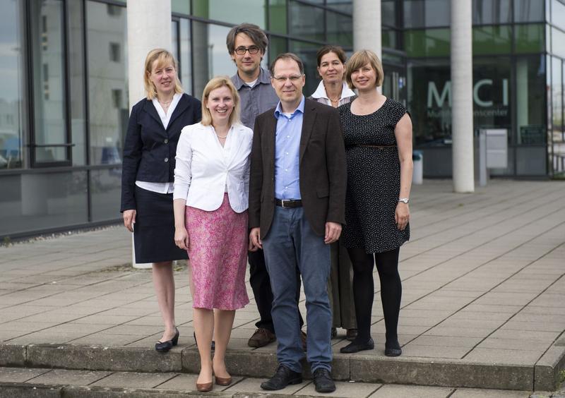 Prof. Meike Kasten, Prof. Christine Klein, Priv.-Doz. Tobias Bäumer, Prof. Alexander Münchau, Maike Dümcke-Zilian, Dr. Simone Zittel (v.l.n.r.)