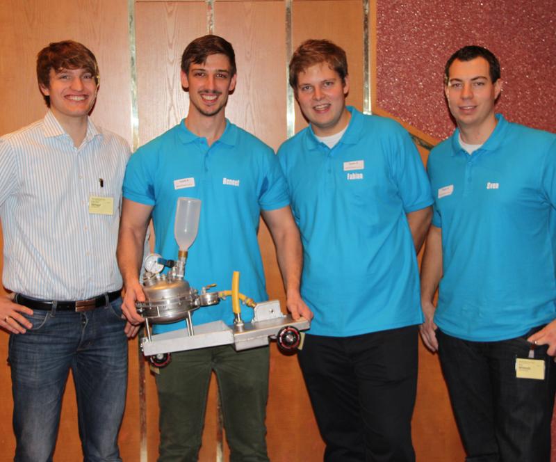 Team der Uni Bremen gewinnt ChemCar-Wettbewerb 2013 des VDI