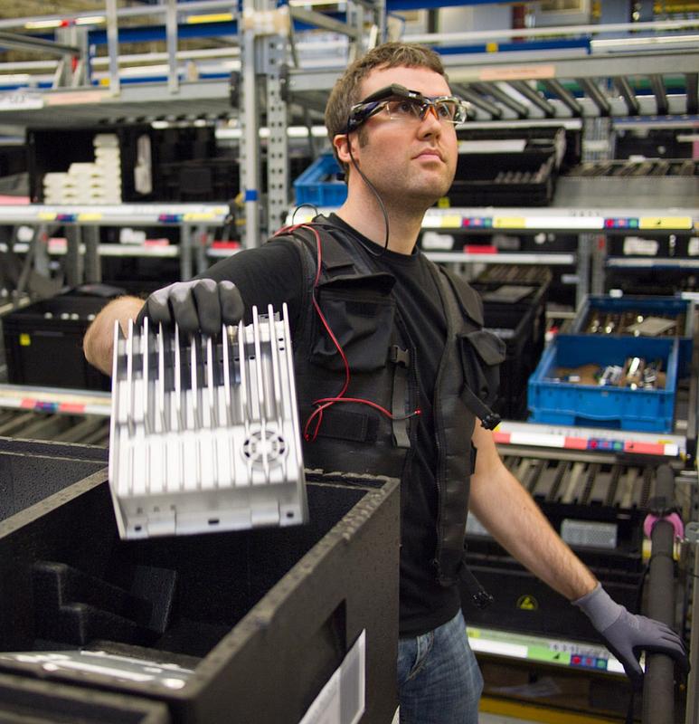 Datenbrille für die Kommissionierung