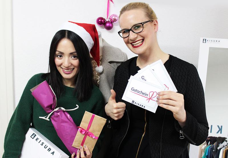 Das beste Geschenk für Weihachten 2013? Ein Geschenk-Gutschein für ein persönliches Styling bei Kisura.de – Weil Ihr Männer damit garantiert jede Frau glücklich macht!“ <www.kisura.de>