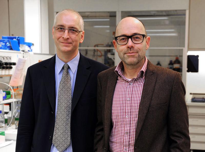 Designated NCCR Director Prof. Wolfgang Meier from the Department of Chemistry at the University of Basel and Co-Director Prof. Daniel Müller from the Department of Biosystems (D-BSSE) at ETH Zurich