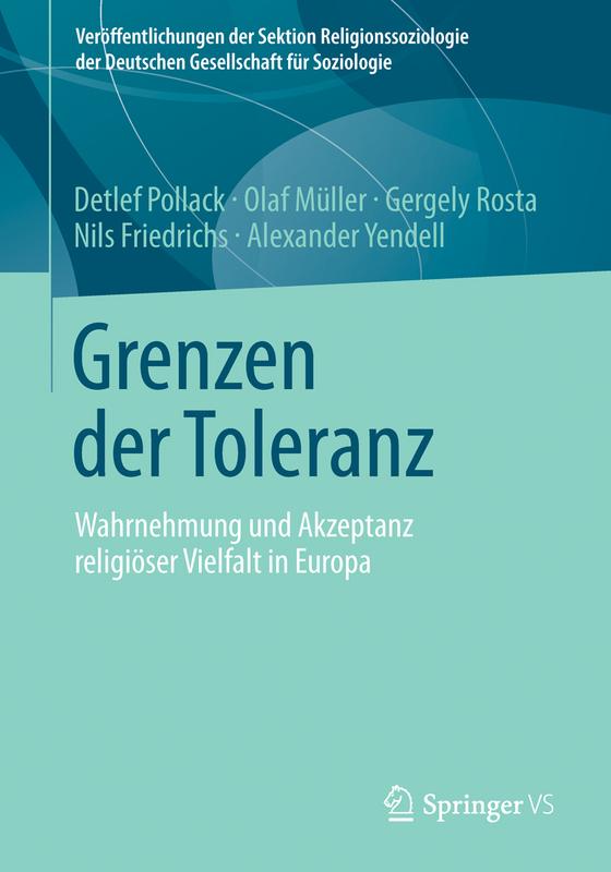 Buchcover "Grenzen der Toleranz"