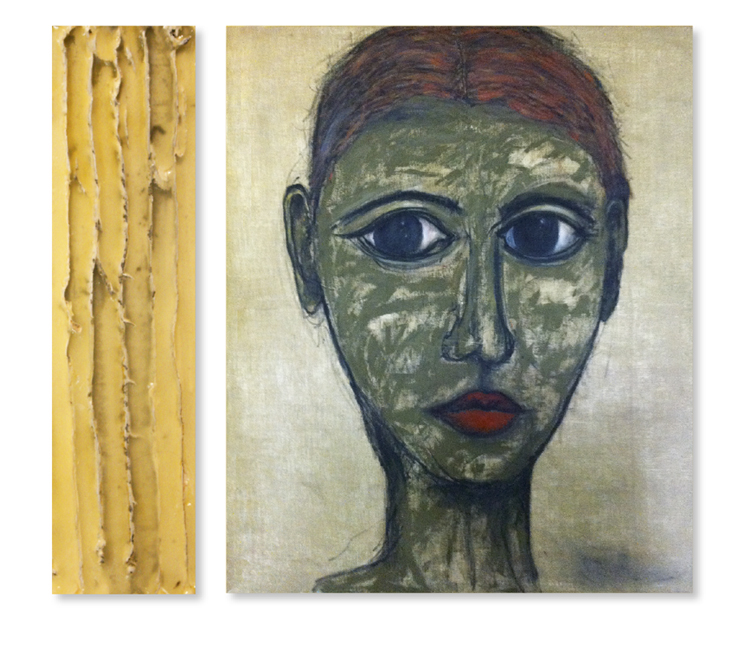 Titelbild der Ausstellung »Guido Berndsen: Mensch und Material 1994-2014« bei Fraunhofer UMSICHT in Oberhausen