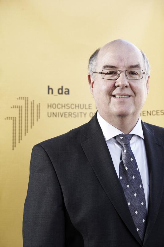 Prof. Dr. Ralph Stengler, Präsident der Hochschule Darmstadt. 
