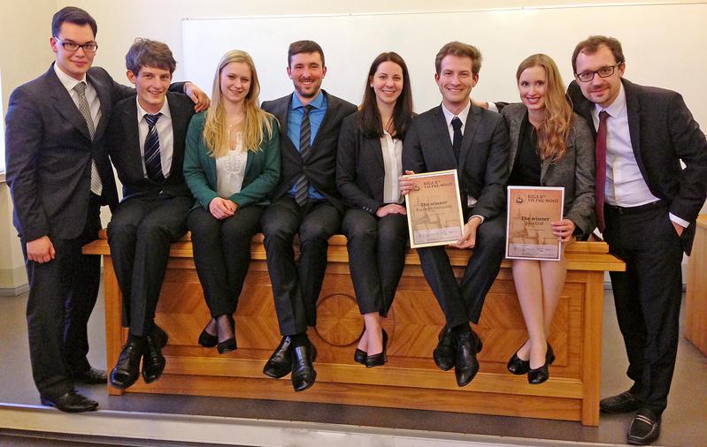 Hat den achten Riga Pre-Moot gewonnen: Das Team der Universität Bayreuth.