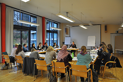 Workshop in der ruhigen Atmosphäre in Bad Herrenalb bei der Winterakademie der Graduiertenakademie der Pädagogischen Hochschulen