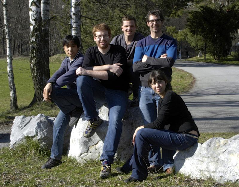 This is the Erbium Team (from left): Kiyotaka Aikawa, Albert Frisch, Simon Baier, Michael Mark und Francesca Ferlaino