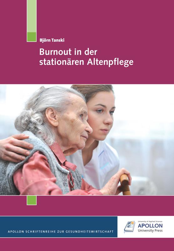 Das Buch "Burnout in der stationären Altenpflege"