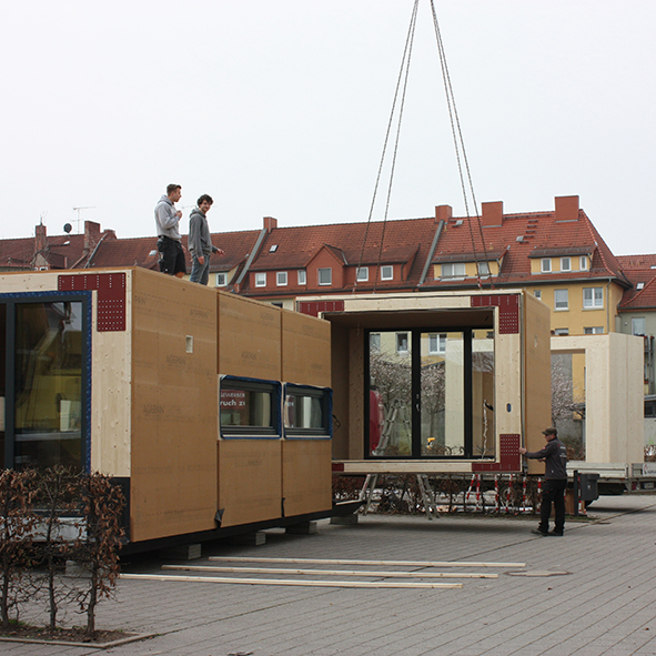 Der Aufbau der einzelnen Module des PlusEnergieMobils.