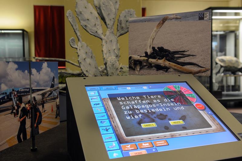 Multimedial aufbereitete Information statt langer Texte erwartet die Besucher der Sonderausstellung.
