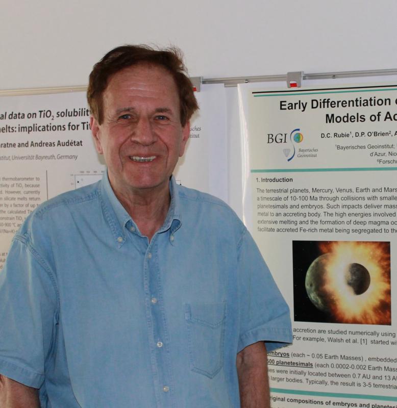 Prof. Dr. David Rubie, Bayerisches Geoinstitut (BGI), Universität Bayreuth.