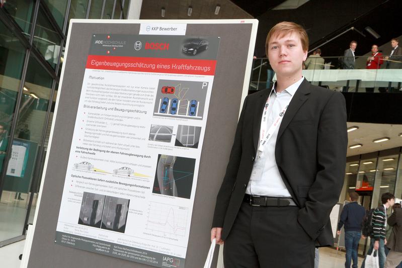 Niklas Conen, Absolvent der Jade Hochschule, wurde der dritte Platz des Karl Kraus-Nachwuchsförderpreises 2014 verliehen.