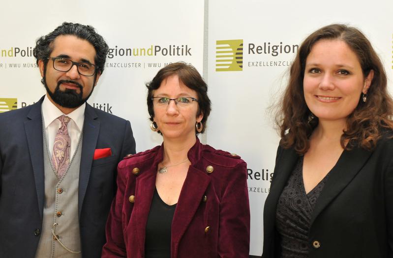 Dr. Milad Karimi, Prof. Dr. Susanne Talabardon und Dr. Eva Maria Hinterhuber (v.l.)