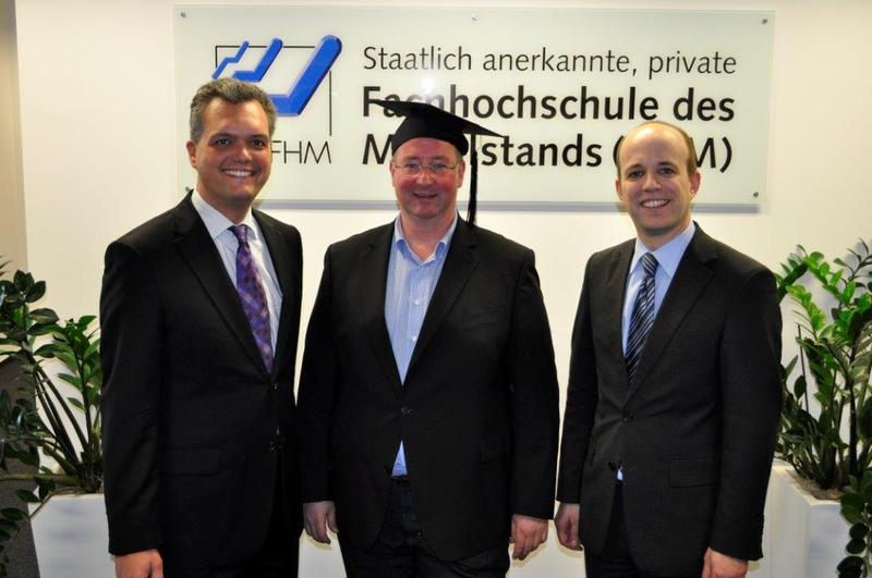 v.l.n.r.: Prof. Dr. Volker Wittberg, Dr. Mario Büsch, Prof. Dr. Patrick Lentz