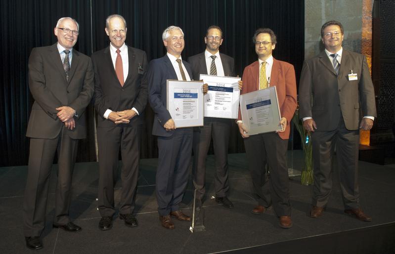 Picture 1: Finalist teams of the Innovation Award Laser Technology 2014