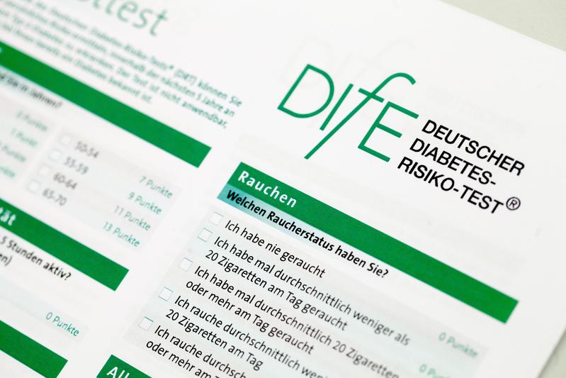 DIfE - DEUTSCHER DIABETES-RISIKO-TEST ®