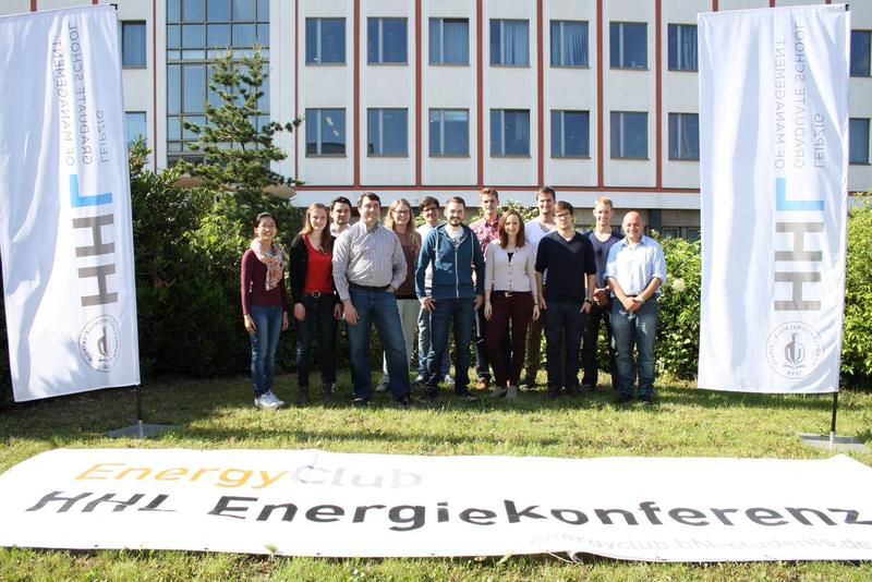Team der HHL Energiekonferenz am 22./23. Mai 2014. Foto: privat