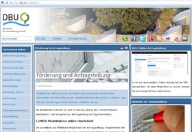 Schnell und umweltfreundlich: Ab heute können kleine und mittelständische Unternehmen, Forschungseinrichtungen, Vereine und Verbände ihre Förderanträge online bei der DBU einreichen.