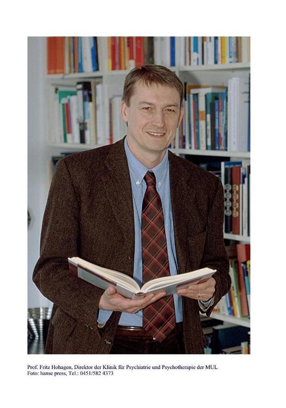 Prof. Dr. med. Fritz Hohagen, Direktor der Klinik für Psychiatrie und Psychotherapie der MUL