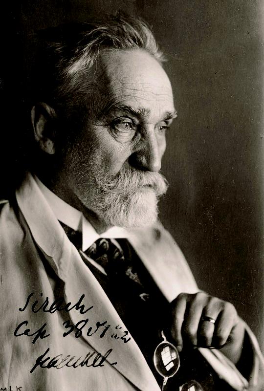 Porträt Albert Fraenkels 