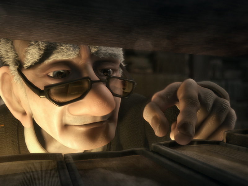 Der Animationsfilm „Tea Time“ stellt die Odyssee eines alterskranken Bibliothekars vor.