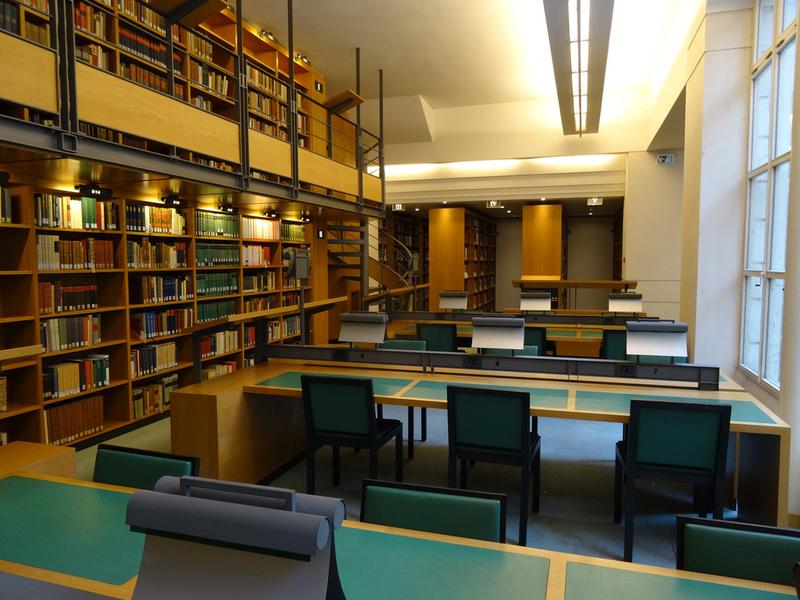 Lesesaal der Bibliothek des DHIP