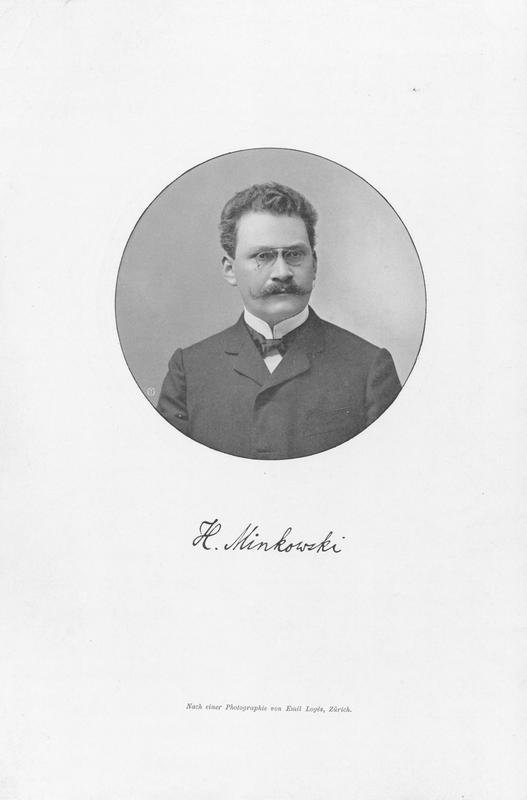 Der Mathematiker Hermann Minkowski