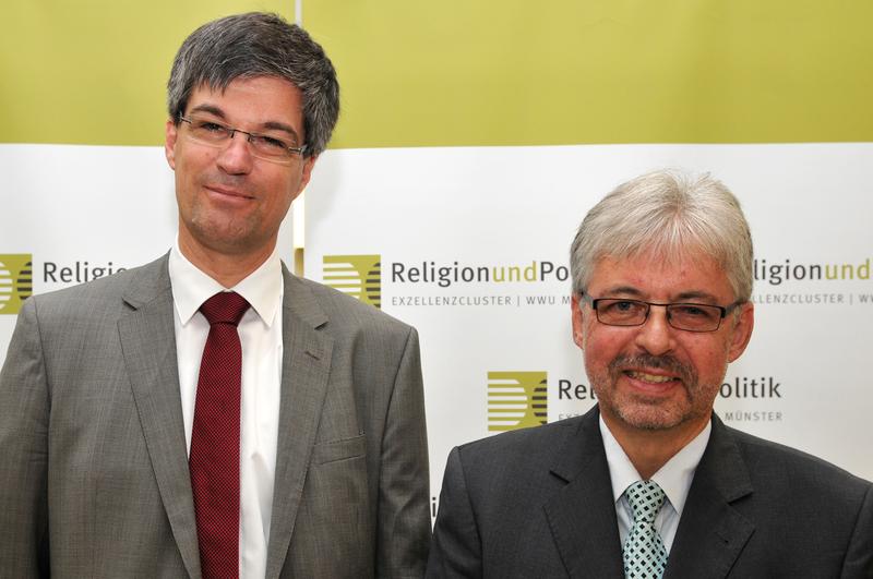 Prof. Dr. Matthias Casper und Prof. Dr. Traugott Jähnichen (v.l.)