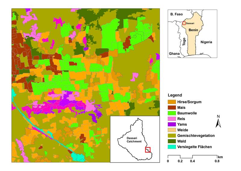 Was wächst wo in Westafrika: Mit ihren Karten können die Würzburger Geographen die Landnutzung sehr kleinräumig beschreiben.