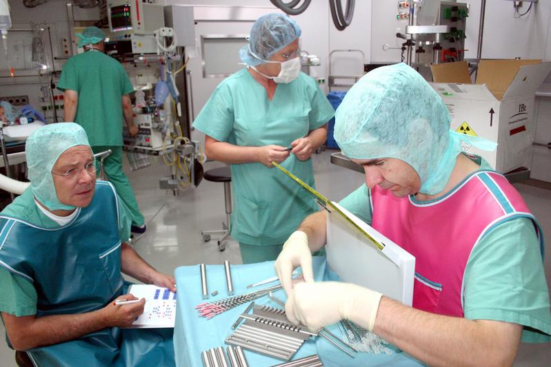 Ein erfahrenes Team: der Urologe Dr. Thomas Block und der Strahlentherapeut Dr. Frank Zimmermann.