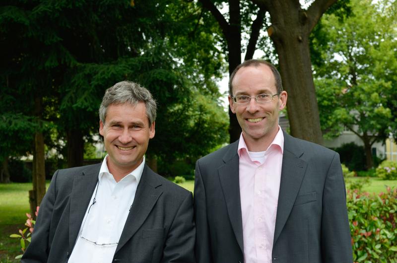 Neu im Präsidium: Prof. Ibald (links) und Prof. Paffrath