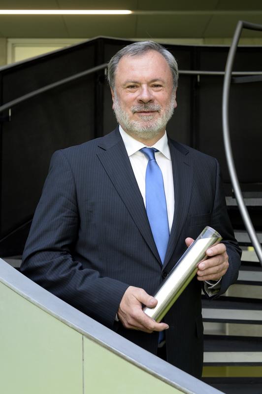 Der Preisträger Professor Reiner Thomä.