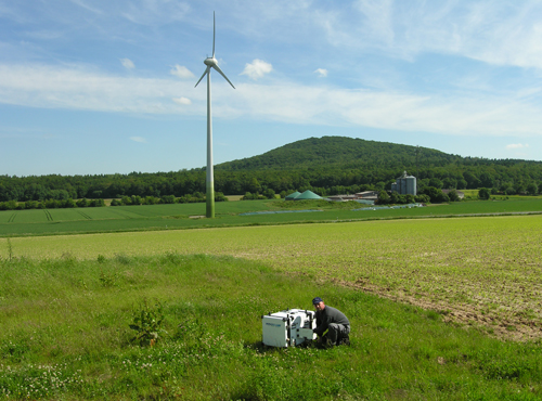 Neue Windscanner mit großer Reichweite zur dreidimensionalen Messung der Windeigenschaften im Test