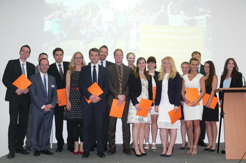 Bachelor- und Masterabsolventen der EUFH