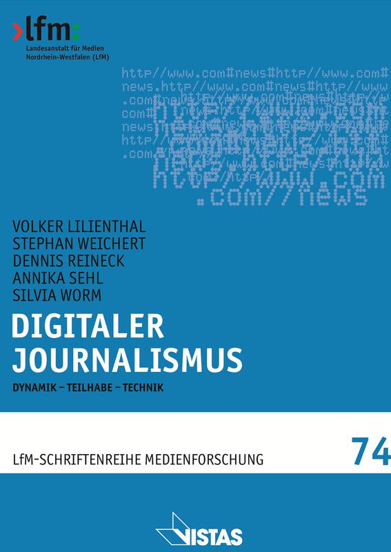Cover der Studie "Digitaler Journalismus"