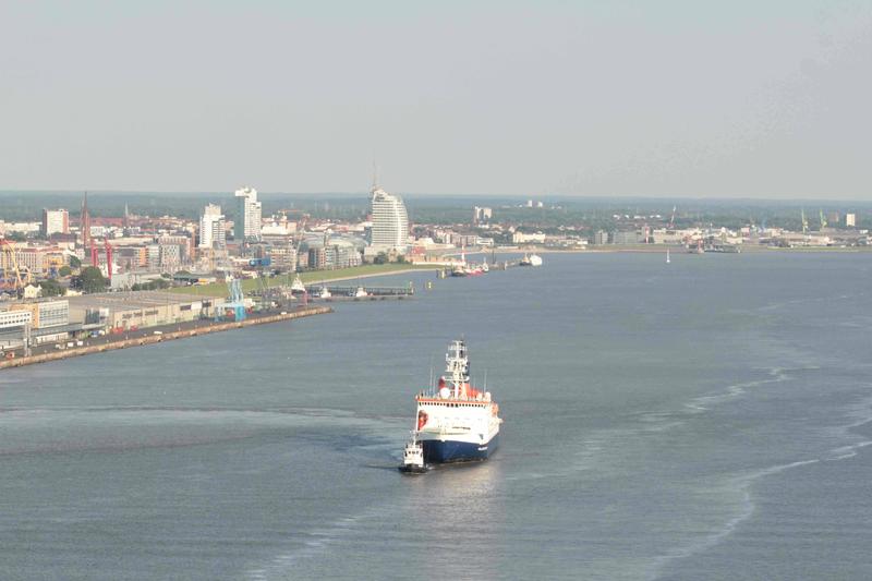 Das Forschungsschiff Polarstern verlässt seinen Heimathafen Bremerhaven (Archivbild).