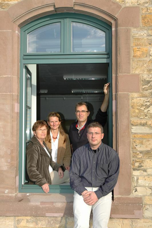 Das wissenschaftliche Team: Prof. Dr. Doris Schinnenburg, Petra Blumenberg, Prof. Dr. Martin Moers und Jörg Schemann