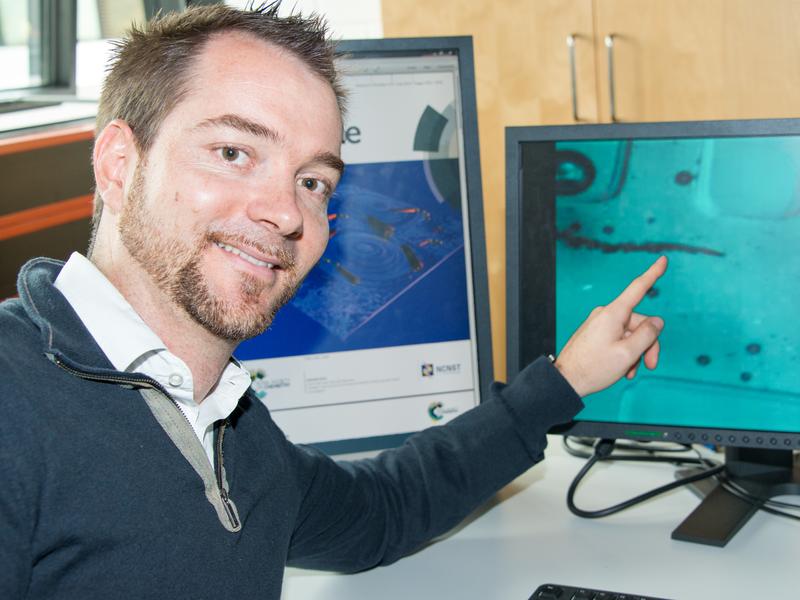 Dr. Samuel Sánchez at the Max Planck Institute for Intelligent Systems, Stuttgart