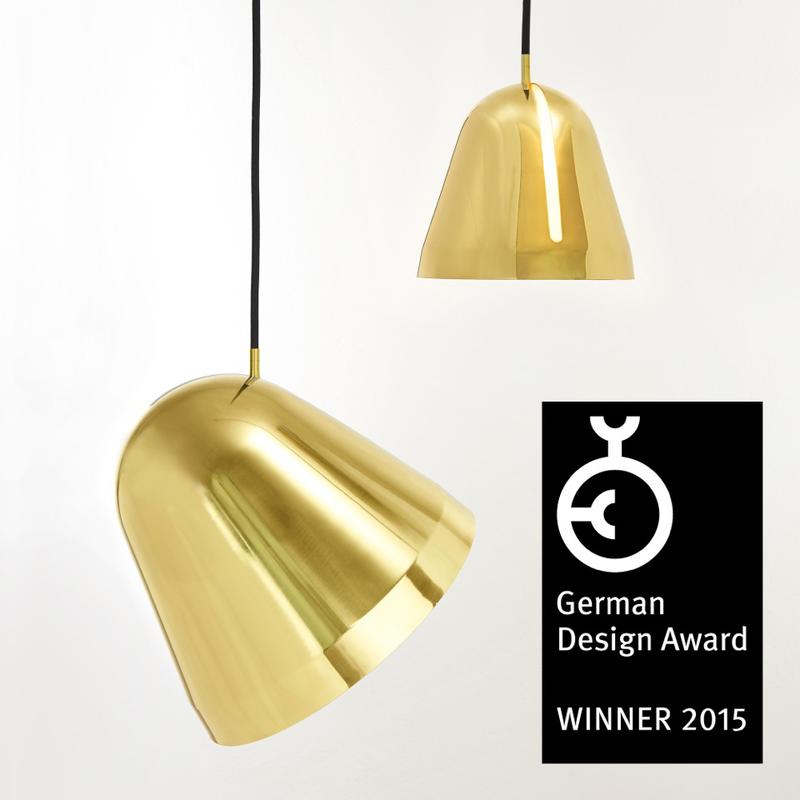 Pendelleuchte Tilt wurde mit dem German Design Award ausgezeichnet und wurde von Alumni der HfG Karlsruhe geschaffen