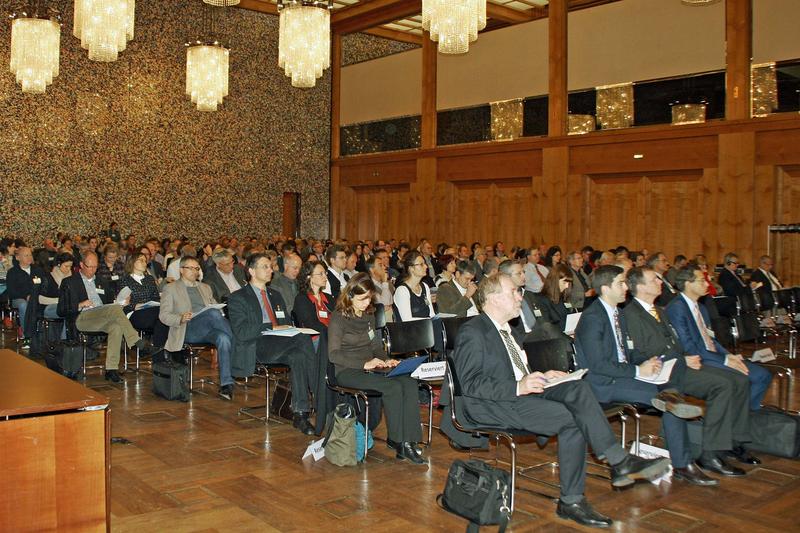 Der Weltsaal im Auswärtigen Amt war gut gefüllt. Das BVL Symposium zu neuen Entwicklungen in der Gentechnik stieß auf großes Interesse beim Fachpublikum.  
