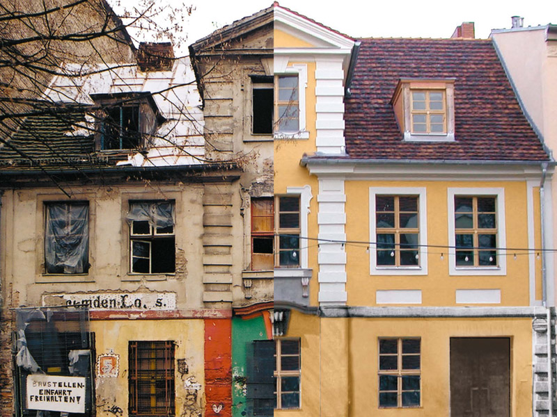 Bauerhaltungsprojekt in der der Dortustraße in Potsdam